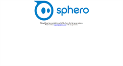 Desktop Screenshot of developer.gosphero.com